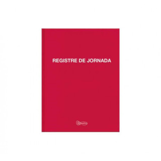 Libro registro horario laboral a4 40hojas catalan miquelrius 5390.