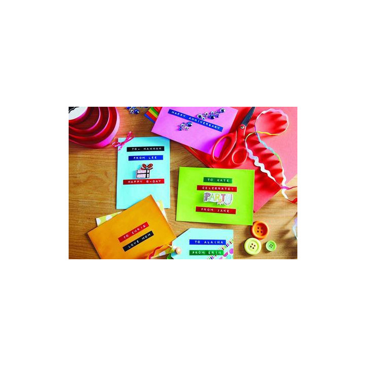 Cinta dymo embosser 3m x 9 mm verde dymo 520105