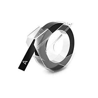 Cinta dymo embosser 3m x 9 mm negro dymo 520109