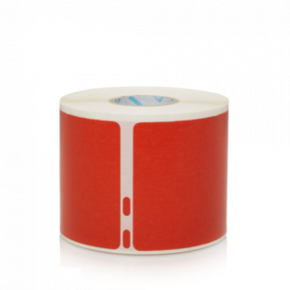 Rollo etiquetas envio lw 101 x 54mm rojas dymo 2133399
