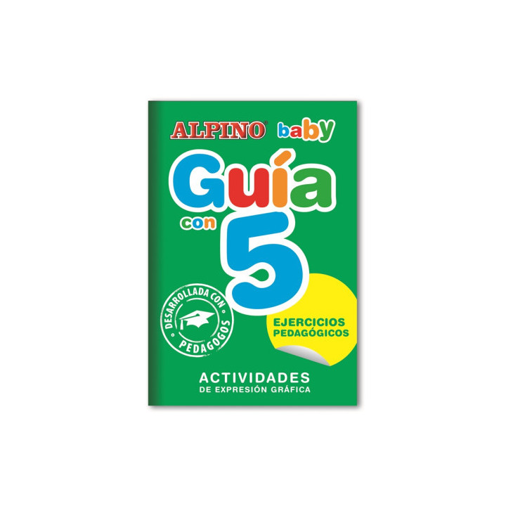 Estuche 12 lápices de colores para bebés alpino al000177