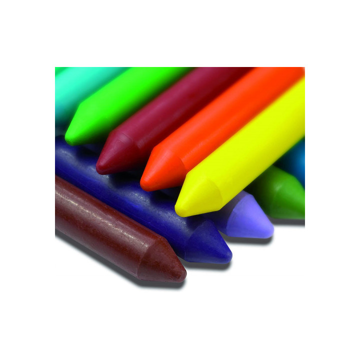 Estuche 24 ceras de colores dacscolor dacs dc050295