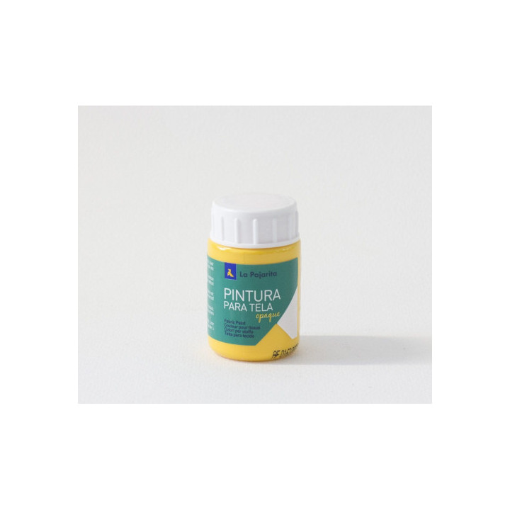 Pintura para tela opaca to-03 amarillo oro. 35ml la pajarita 207522