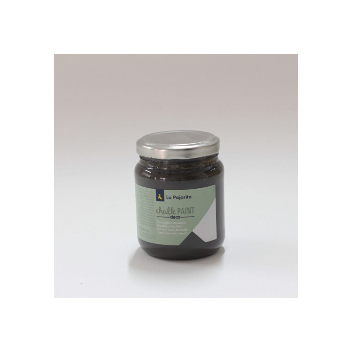 Chalk paint cp-27 casi negro. 175ml la pajarita 105337