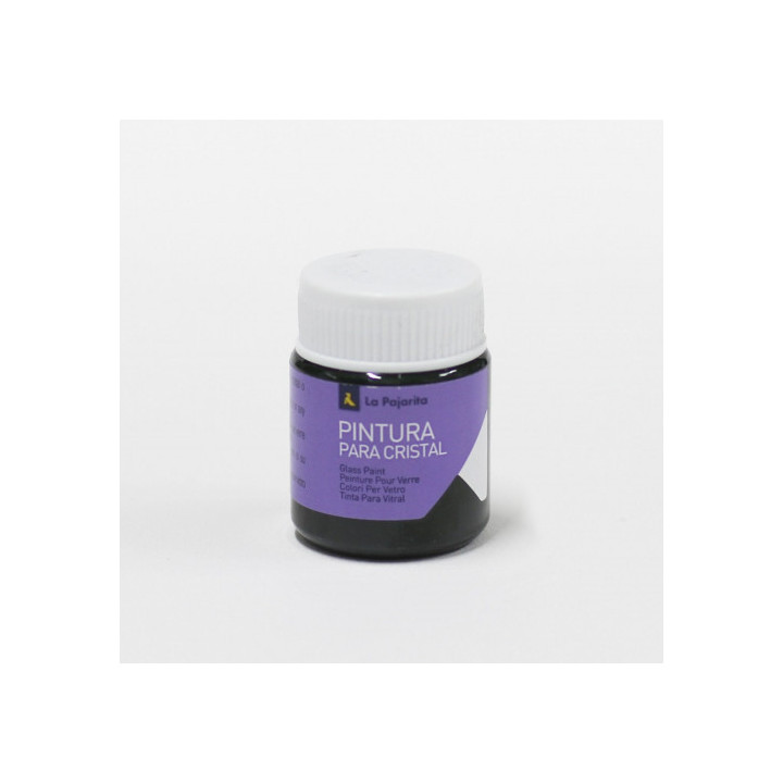 Pintura para cristal al agua ca-06 verde. 25ml la pajarita 189371