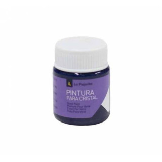 Pintura para cristal al agua ca-04 azul. 25ml la pajarita 189171