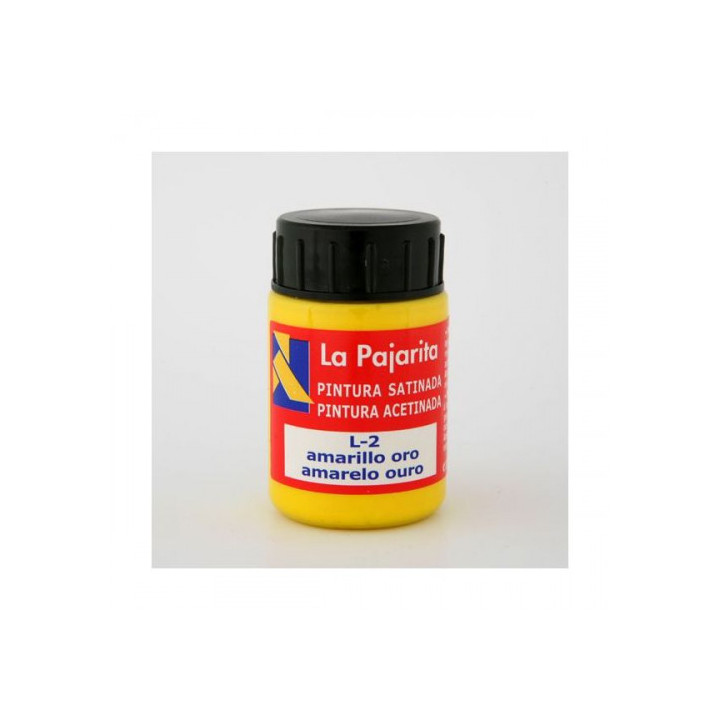 Pajarita satinada l-02 amarillo oro. 75ml la pajarita 110416