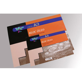 Cuaderno dibujo a3 óleo 12 hjs. 200gms. hsoc wonder art by pryse 6230062