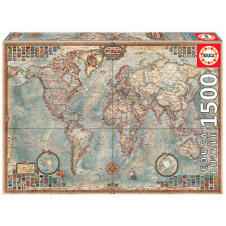 Puzzle 1500 piezas el mundo