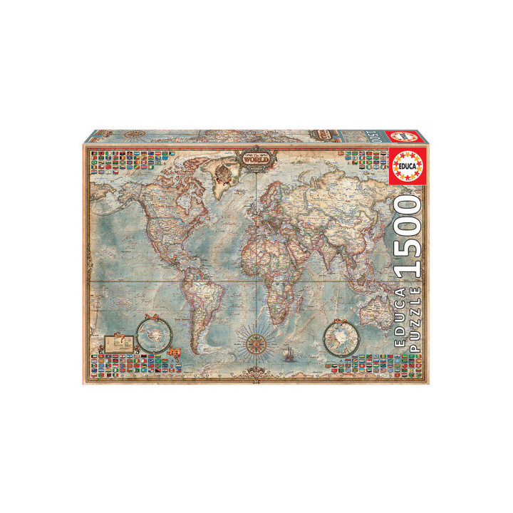 Puzzle 1500 piezas el mundo