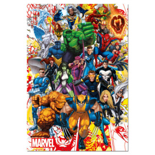 Puzzle 500 piezas héroes marvel educa 15560