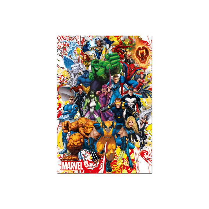 Puzzle 500 piezas héroes marvel educa 15560