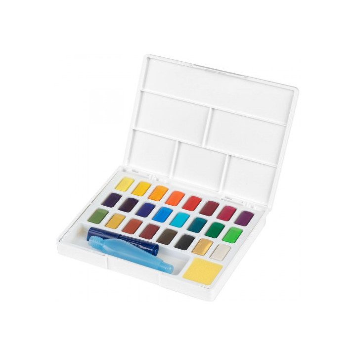 Estuche con 24 acuarelas creative studio. faber castell 169724