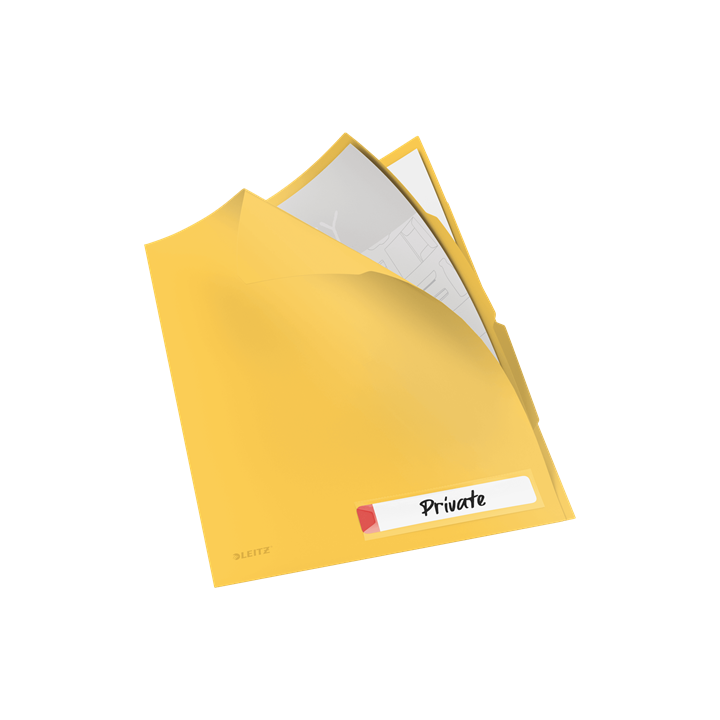 P-3 dossier priv. c/sep. cosy amarillo leitz 47160019