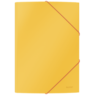 Dossier 3 solapas cosy soft touch amarillo leitz 30020019