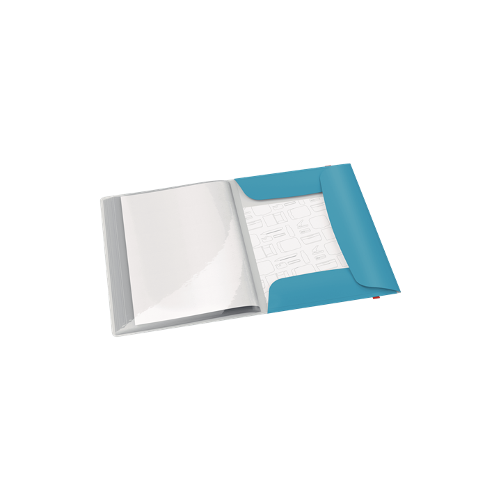 Carpeta fundas cosy mobile plus azul leitz 46700061