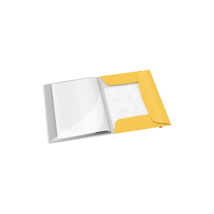 Carpeta fundas cosy mobile plus amarillo leitz 46700019