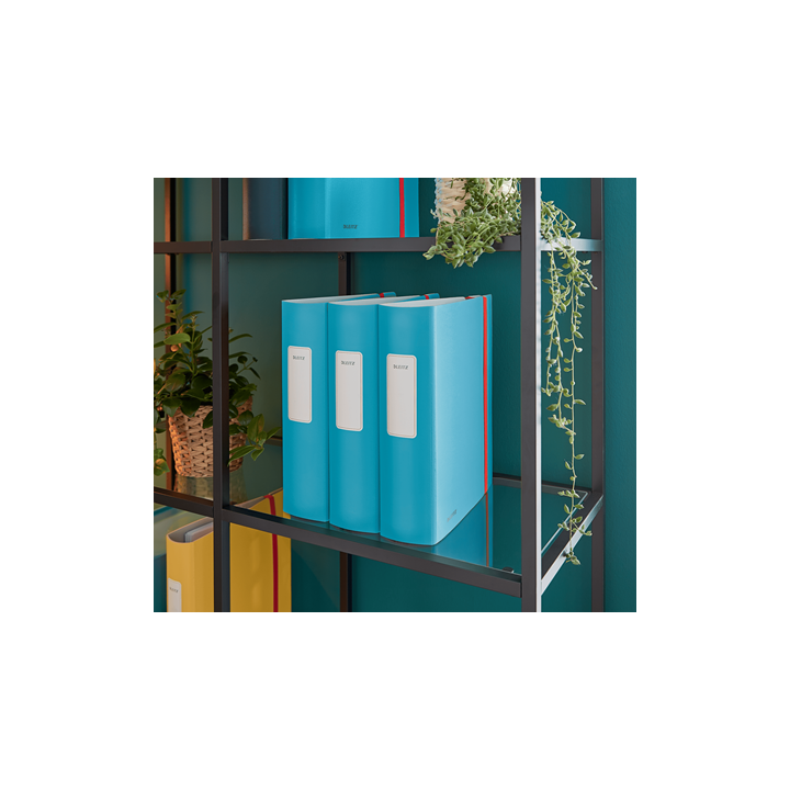 Archivador active cosy 180° 80mm azul leitz 10380061