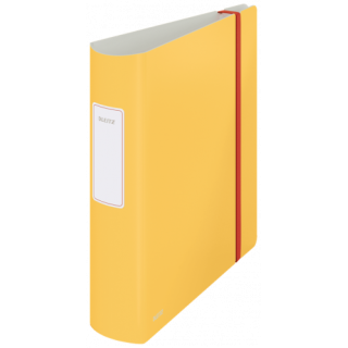 Archivador active cosy 180° 80mm amarillo leitz 10380019