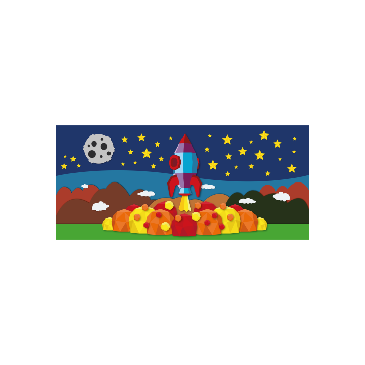 Bolsa 25 cartulinas 185 gr 50 x 65 cm fucsia fabriano s3215609