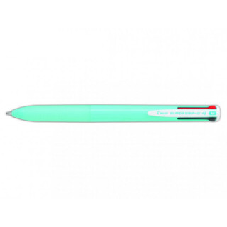 Boligrafo supergrip g - 4 colores - cuerpo color- azul claro pilot bpkgg-35m-lb