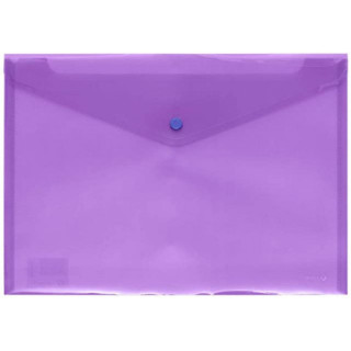 Sobre polipropileno folio solapa c/broche plastico violeta carchivo 342k56