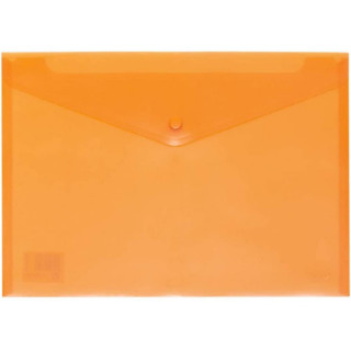 Sobre polipropileno folio solapa c/broche plastico naranja carchivo 342k52