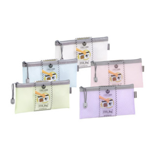 Pack 12 bolsas cremallera eva-bag tamaño check colores surtidos carchivo 45013099