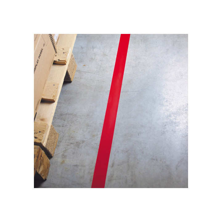 Cinta adhesiva suelo amarillo, 33 metros x 5 cm tarifold 197704