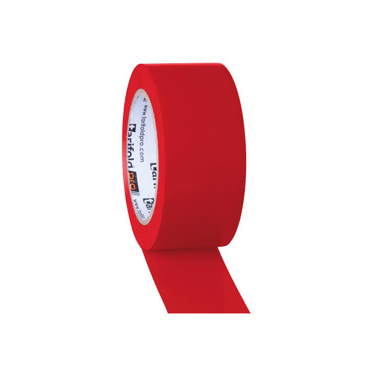 Cinta adhesiva suelo rojo