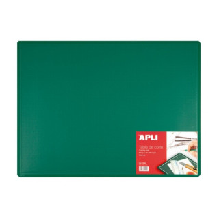 Apli Plancha de Corte A2 PVC 450x600x2mm - Base Antideslizante - Formula Auto Cicatrizante - Impresion de Cuadricula y Angulos