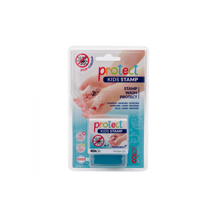 Sello protect kids stamp printer 20 colop 155227
