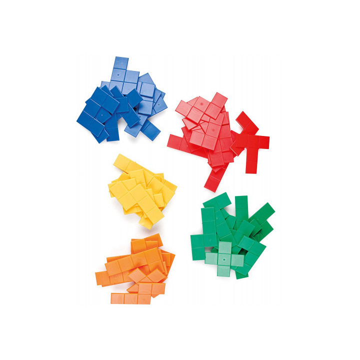 Juego didactico pentominos de colores miniland 95219