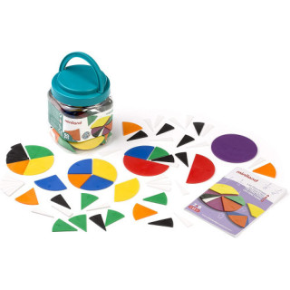 Juego fracciones 60 piezas miniland 95218