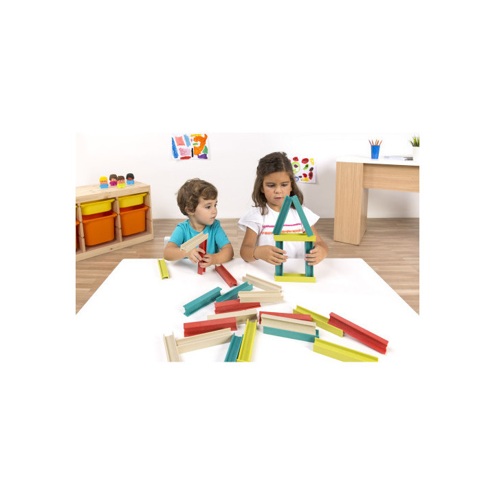 Eco beams building set miniland 32150