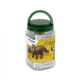 Juego dinosaurios 12 figuras miniland 25610