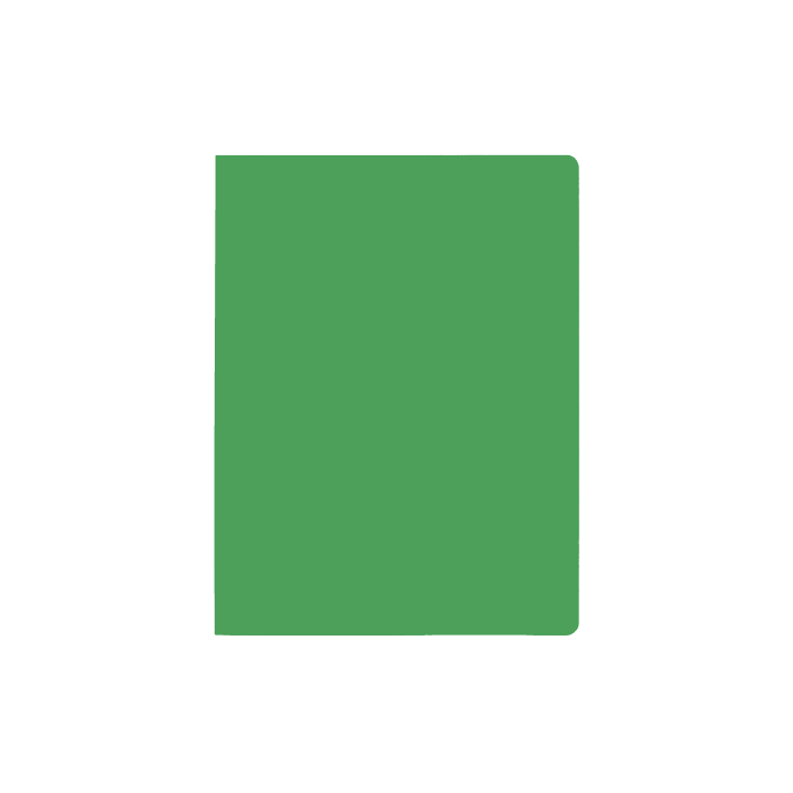 Subcarpeta simples intensas 250 grs folio color verde gio 400040652