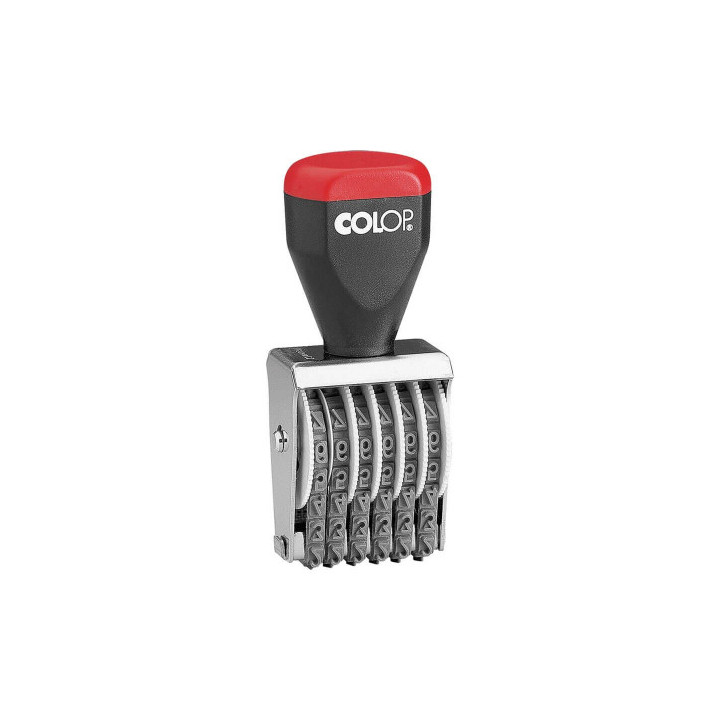 Numerador manual 5mm/6 bandas colop 108855