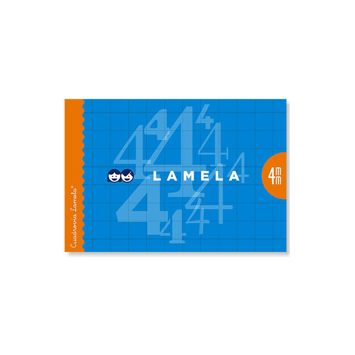 Libreta cubierta basica 4º apaisado rayado 4 mm 30 hojas apaisada lamela 06ap04