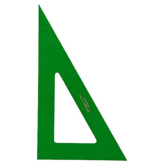 Cartabon 32cm no graduada color verde faber castell 666-32