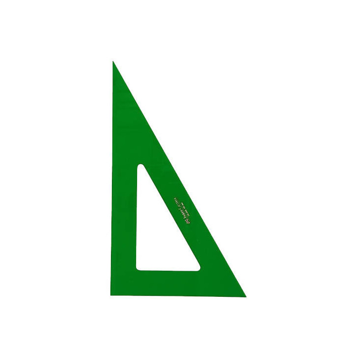 Cartabon 32cm no graduada color verde faber castell 666-32