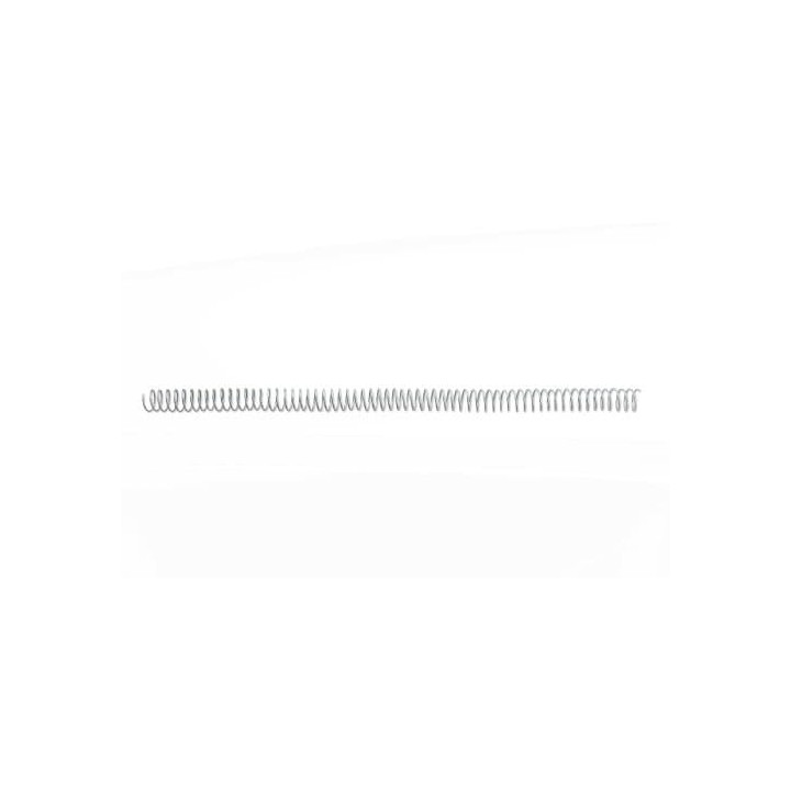 Caja de 100 espirales metalicas de 16 mm. color negro gbc 915116