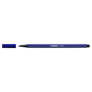 Rotulador punta fibra media 1mm. pen 68 azul prusia stabilo 68/22