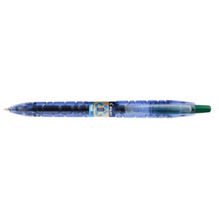 Boligrafo b2p retractil verde pilot bl-b2p-7-g-bg