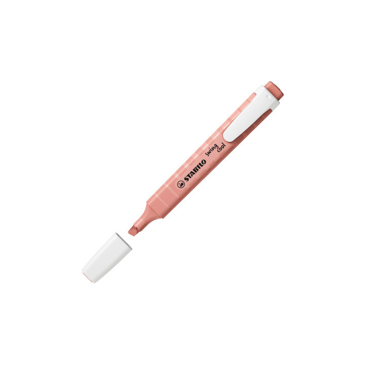 Marcador fluorescente swing cool nature trazo 1/4mm. siena stabilo 275/175