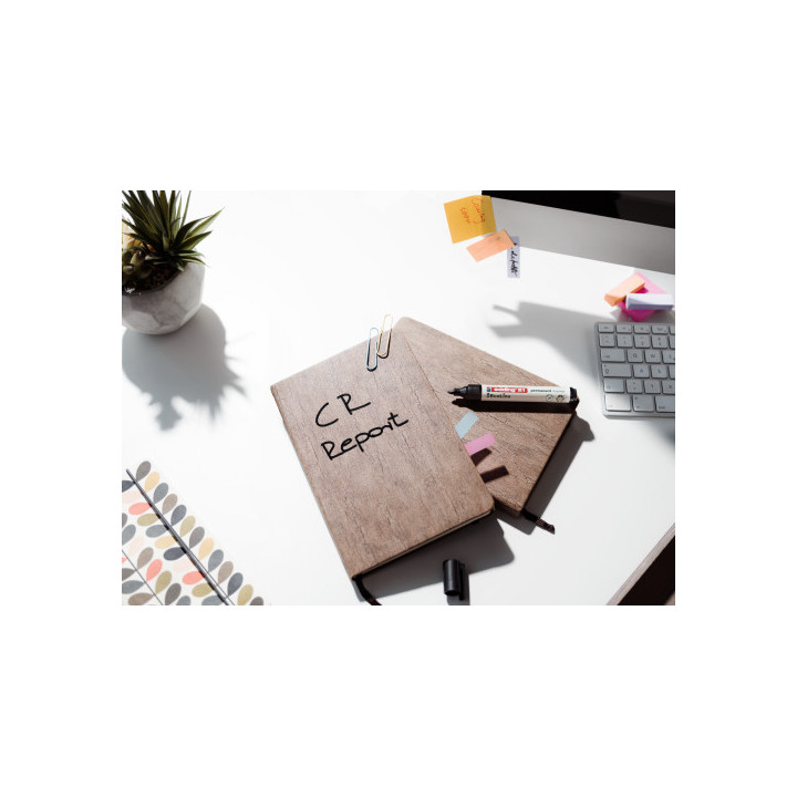 Marcador permanente edding ecoline 21 color rojo edding 21-002