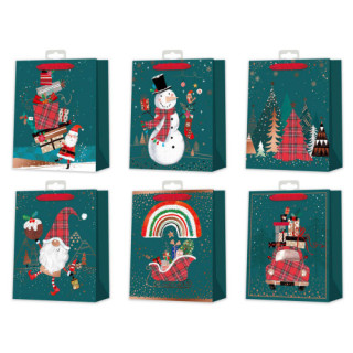 Bolsa navidad foil bonce bismark 332867