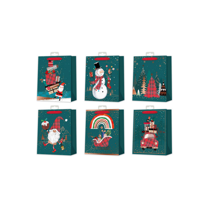 Bolsa navidad foil bonce bismark 332867