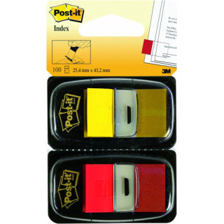 Pack 2 dispensadores x 50 marcadores index 25