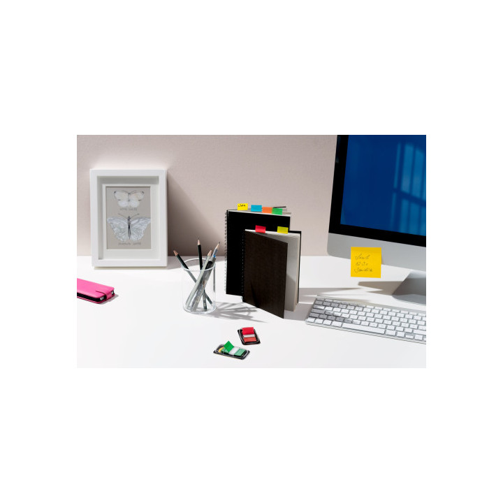 Blister dispensador 50 marcadores index naranja 25,4x43,2mm 680-4 post-it 7000144932